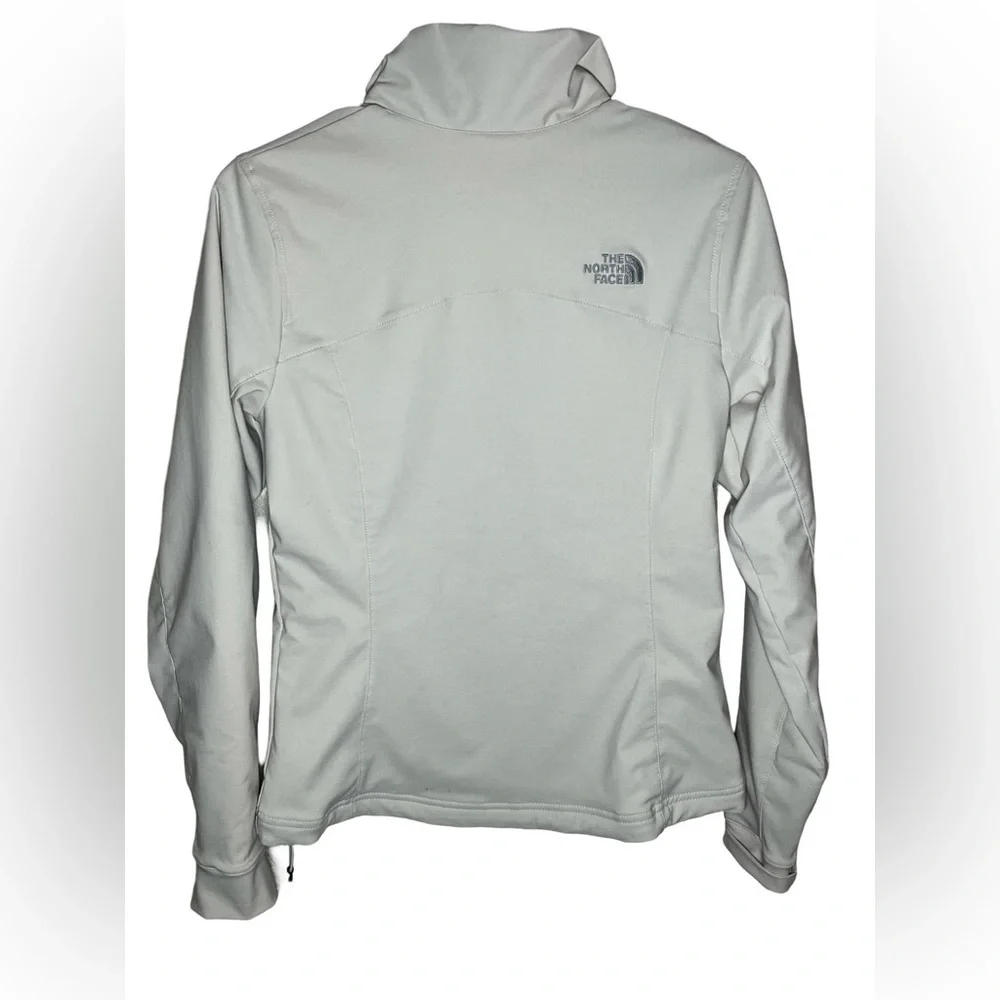 The North Face Women’s White Soft Shell Jacket Size S - Excellent Condition - Picture 5 of 8